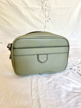 Marc Jacobs Sage Green Leather Liaison Crossbody Bag